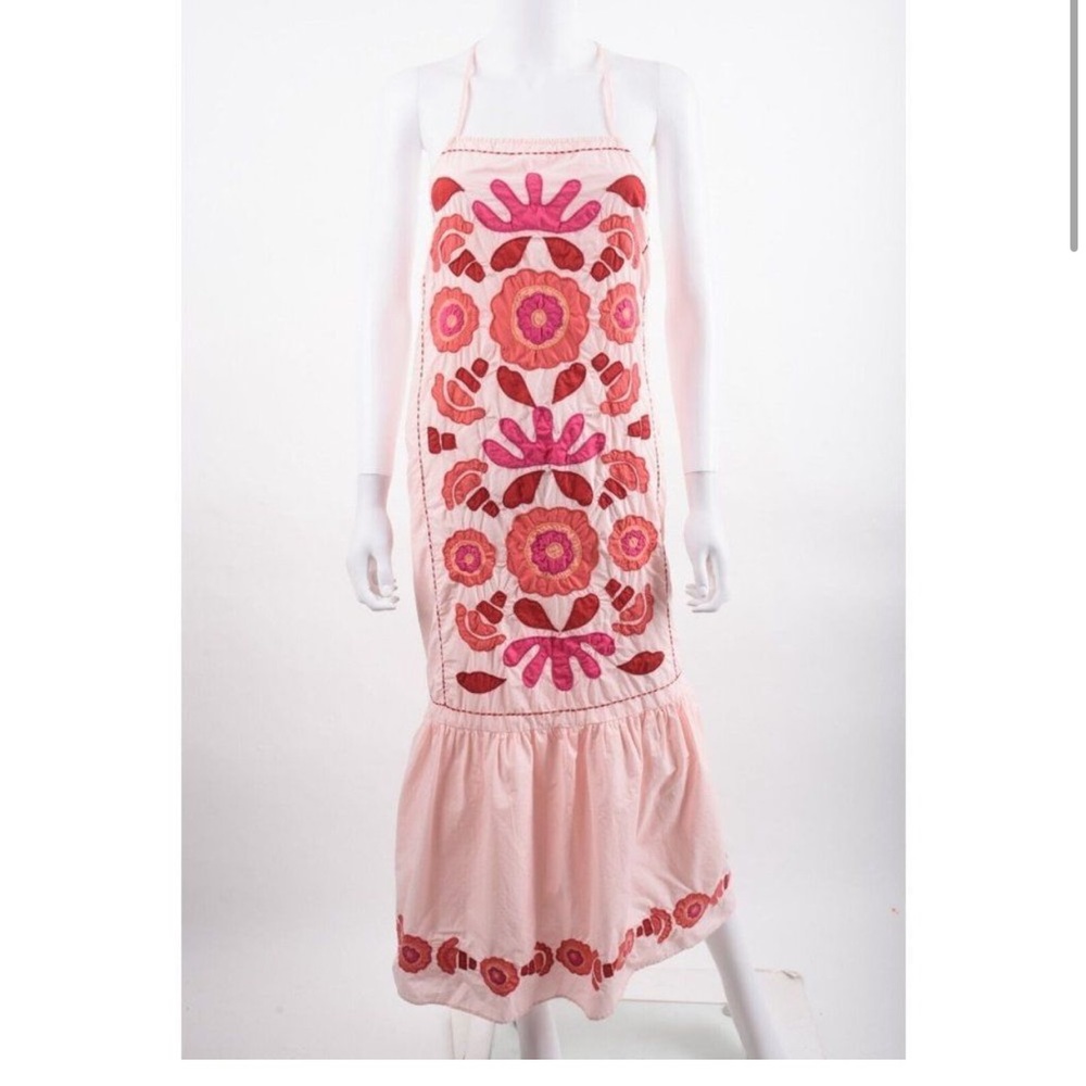 NWT Zara limited edition embroidered maxi dress
